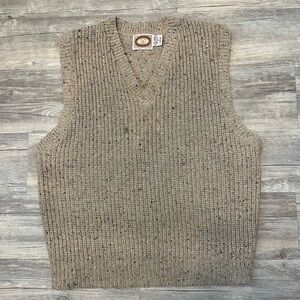 VTG Banana Republic Wool Vest Made in USA size Medium
